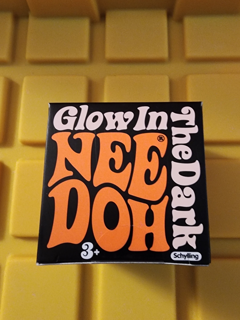 Glow In The Dark NeeDoh. Orange